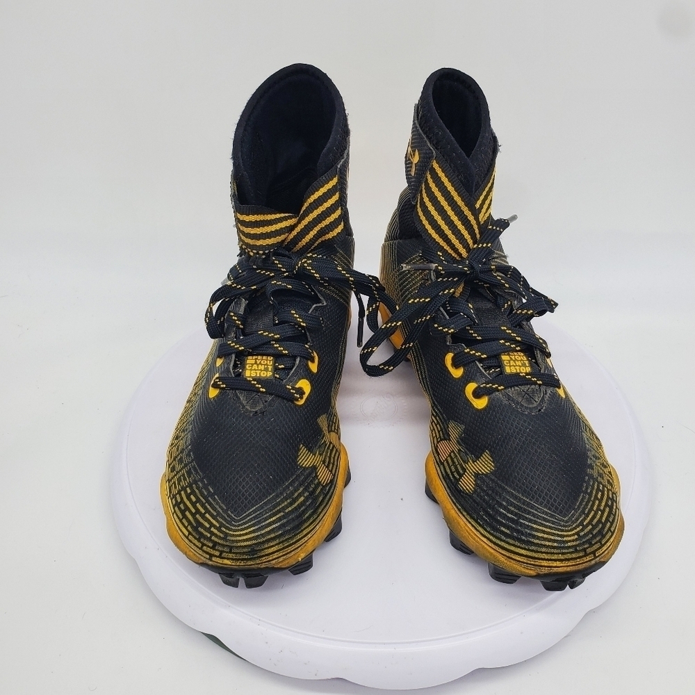 Under Armour Shoe Youth 3.5 UA Highlight MC DSG Football Soccer Cleats - Picture 6 of 9